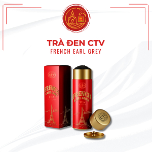 Trà Đen CTV French Earl Grey Hộp Thiếc 70g